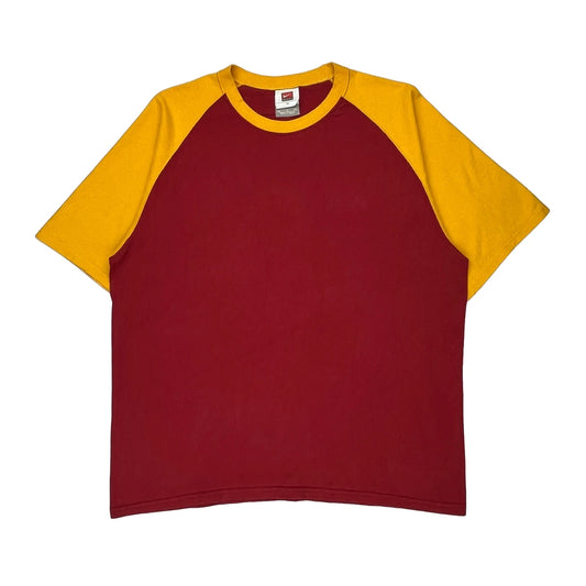 Nike T-Shirt - XL Red Cotton