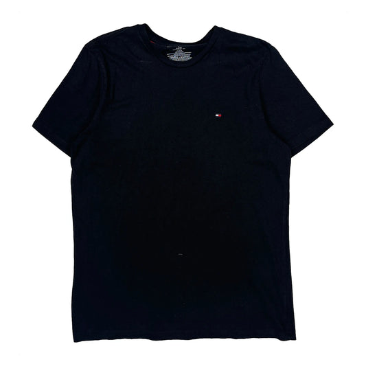 Tommy Hilfiger T-Shirt - Medium Black Cotton