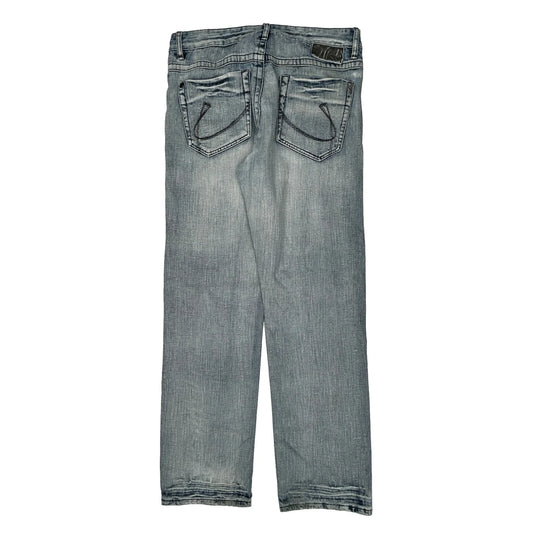 Bauhaus Baggy Jeans - 34W 34L Light Wash Cotton