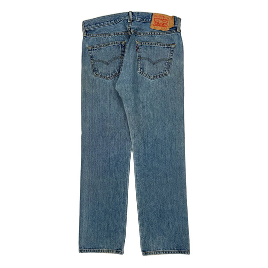 501 Levis Jeans - 32W 30L Blue Cotton