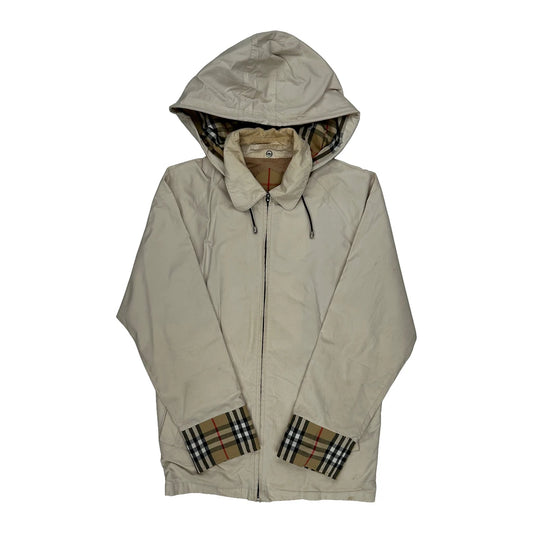 Burberry London Coat - Small Beige Cotton