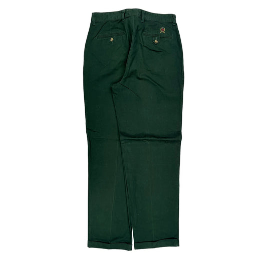 Tommy Hilfiger Trousers - 33W 34L Green Cotton
