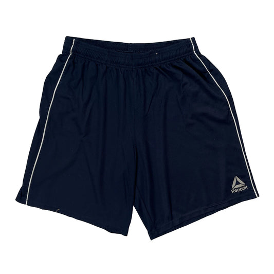 Vintage Reebok Sport Shorts - Medium Navy Polyester