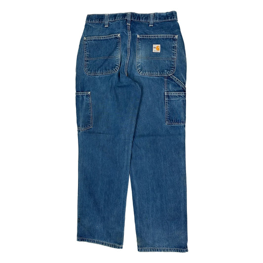 Carhartt Carpenter Jeans - 32W 30L Blue Cotton
