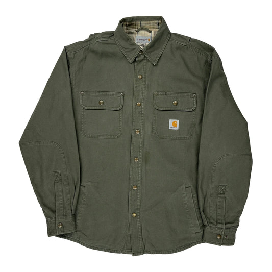 Carhartt Overshirt - Medium Green Cotton