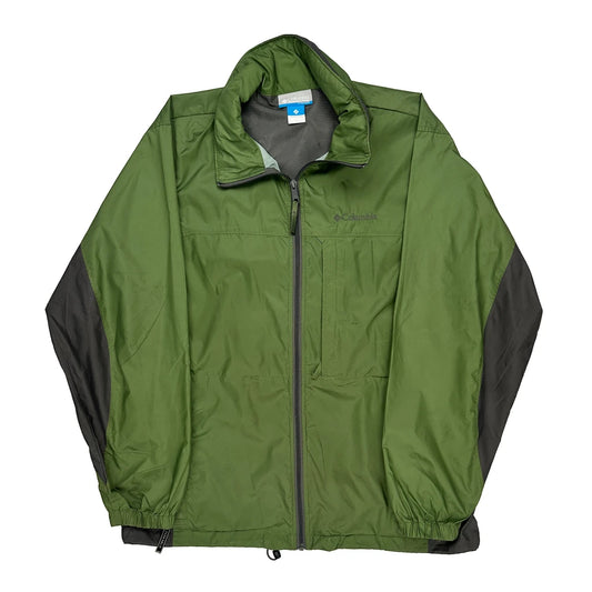 Columbia Jacket - Large Green Polyester