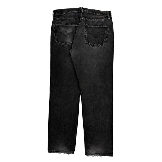 501 Levis Jeans - 35W 34L Black Denim