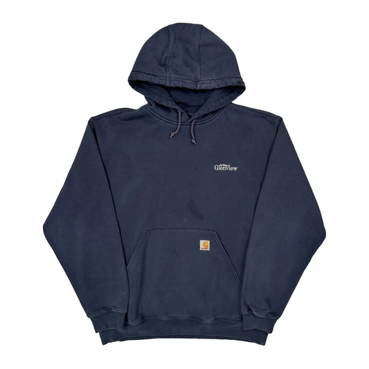 Carhartt Hoodie - XL Navy Cotton Blend