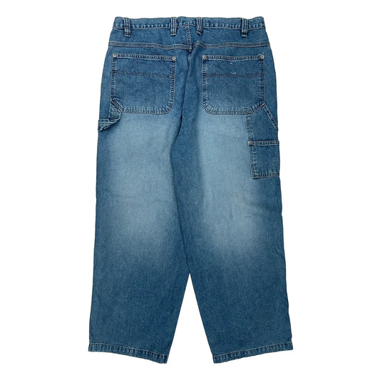 Unbranded Carpenter Jeans - 36W 30L Blue Cotton