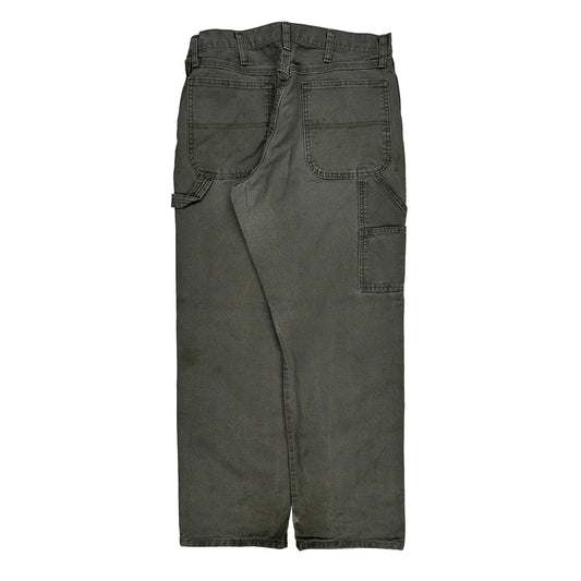 Dickies Carpenter Trousers - 32W 30L Grey Cotton