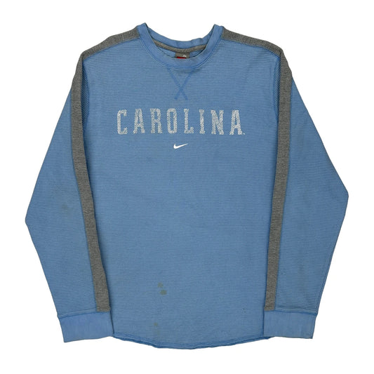 Carolina Nike Spellout Sweatshirt - XL Blue Cotton
