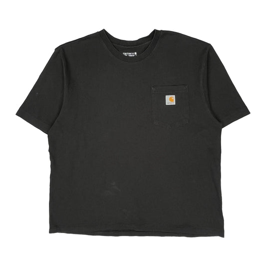 Carhartt T-Shirt - Large Black Cotton