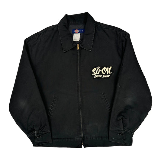 So-Cal Speed Shop Dickies Graphic Jacket - Large Black Cotton