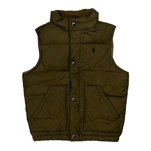 Age 4 Polo By Ralph Lauren Puffer - XS Green Polyester