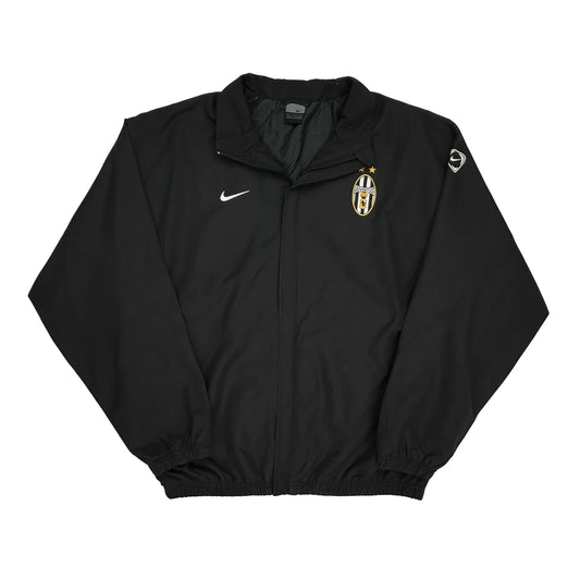 Juventus Nike Track Jacket - Large Black Polyester