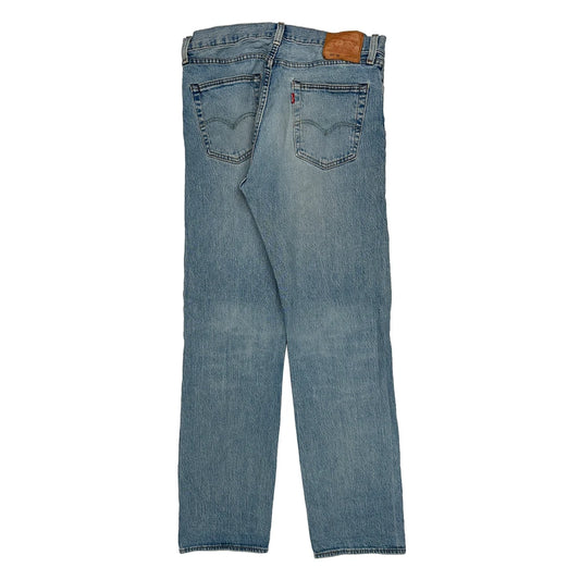 501 Levis Jeans - 32W 31L Light Wash Cotton