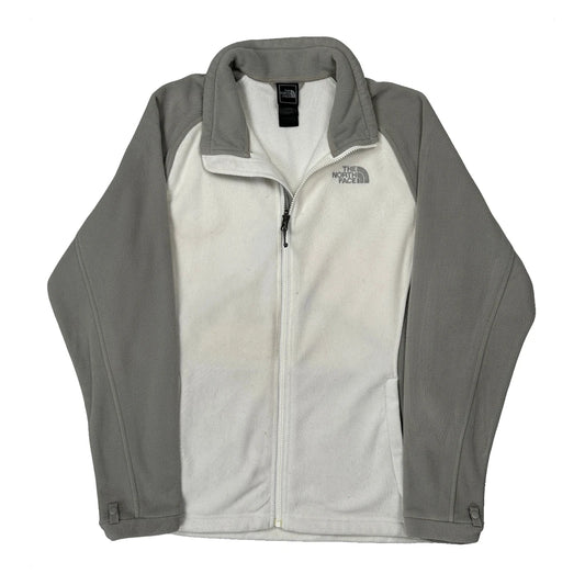 Vintage The North Face Fleece Jacket - Small Grey Polyester