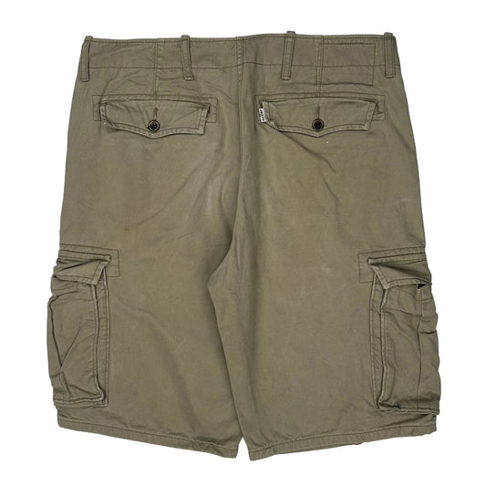 Goodfellow Cargo Shorts - 34W 11L Khaki Cotton