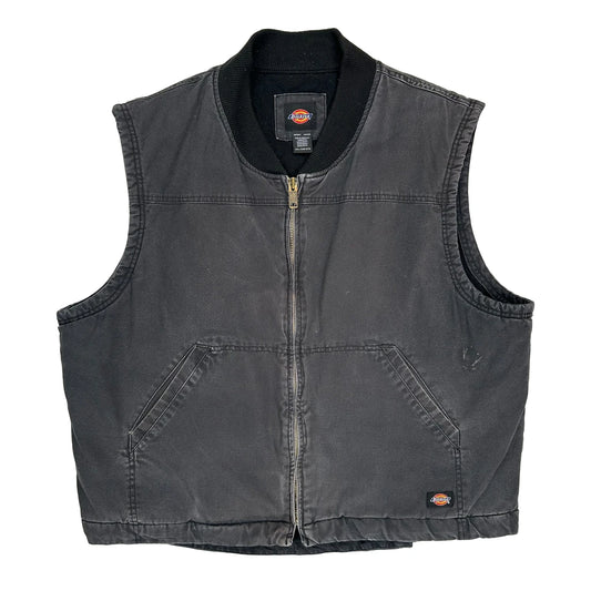 Dickies Work Gilet - 2XL Black Cotton