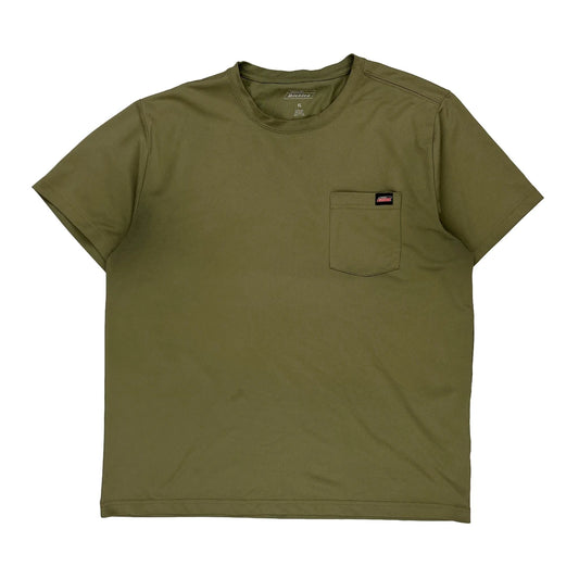 Dickies T-Shirt - XL Green Polyester