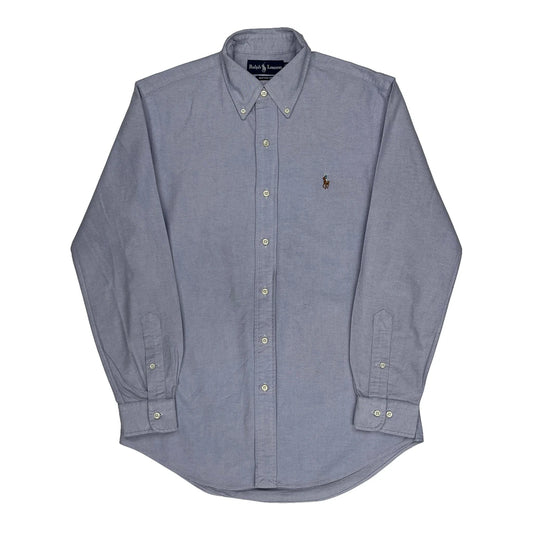 Vintage Ralph Lauren Shirt - Medium Blue Cotton
