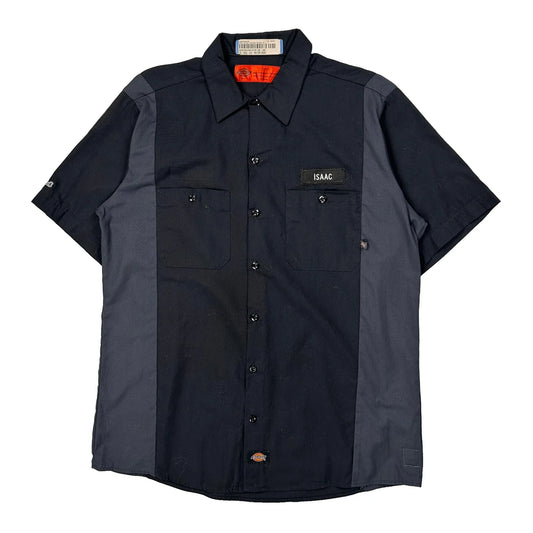 Bergstrom Acura Victory Lane Dickies Short Sleeve Shirt - Large Black Polyester Blend