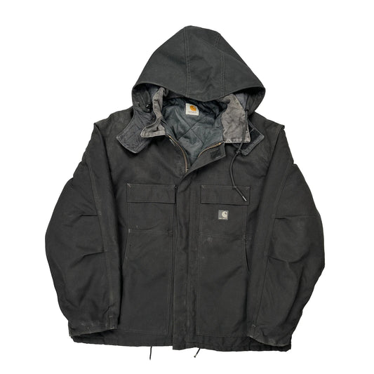 Vintage Carhartt Arctic Jacket - XL Black Cotton