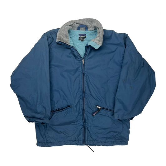 Vintage Patagonia Jacket - Large Blue Polyester