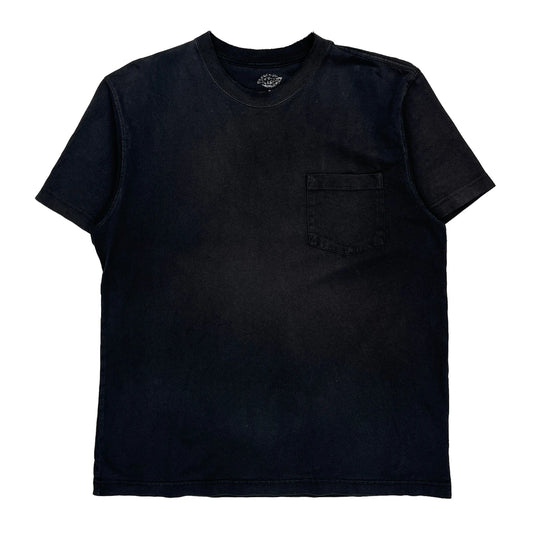 Dickies T-Shirt - Large Black Cotton