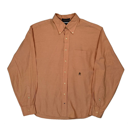 Tommy Hilfiger Shirt - XL Orange Cotton