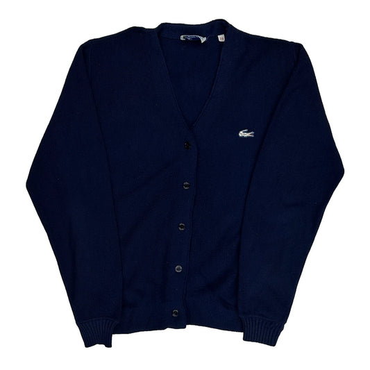 1960S Vintage Haymaker Lacoste Cardigan - Small Navy Wool