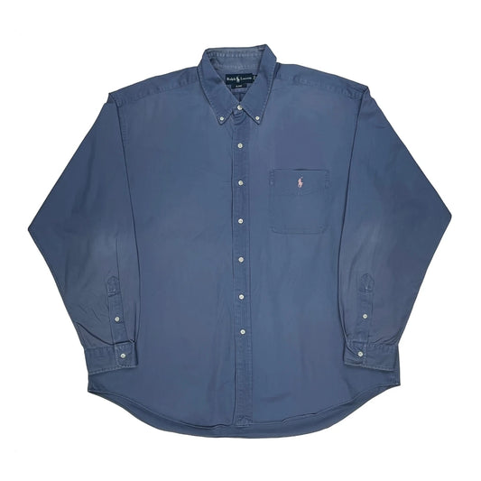 Blake Ralph Lauren Shirt - 2XL Blue Cotton