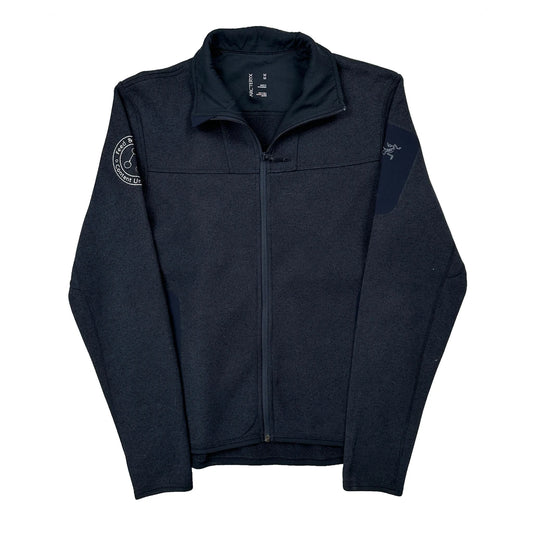 Arc''Teryx Covert Cardigan Zip Up Fleece Jacket - Medium Navy Polyester