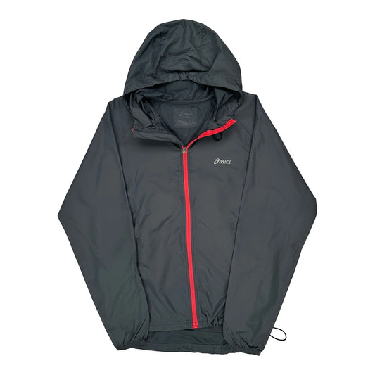 Asics Windbreaker - Medium Grey Polyester