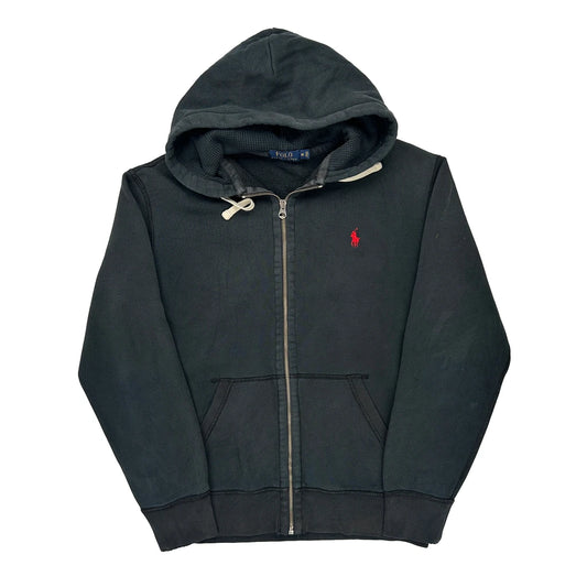 Polo By Ralph Lauren Hoodie - Medium Black Cotton