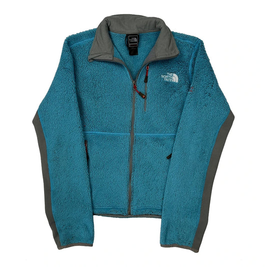 Vintage Summit Series The North Face Fleece Jacket - Medium Blue Polyester