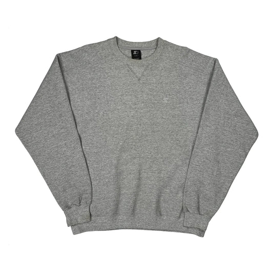 Starter Sweatshirt - Medium Grey Cotton Blend