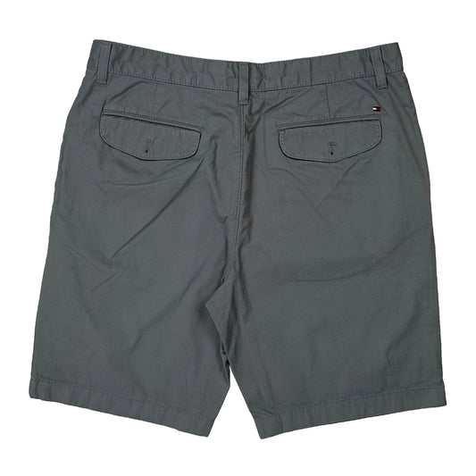 Vintage Tommy Hilfiger Chino Shorts - 32W 9L Grey Cotton