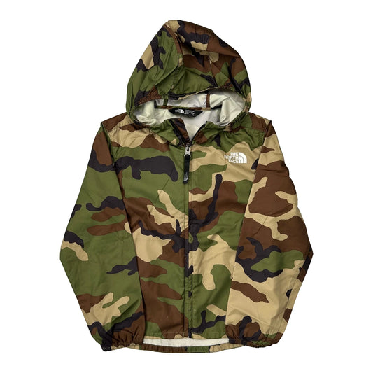 Vintage Age 6 The North Face Windbreaker - XS Camo Polyester