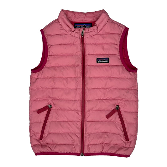 Age 4 Patagonia Gilet - XS Pink Polyester