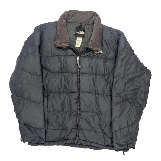 550 Fill The North Face Puffer - XL Grey Nylon
