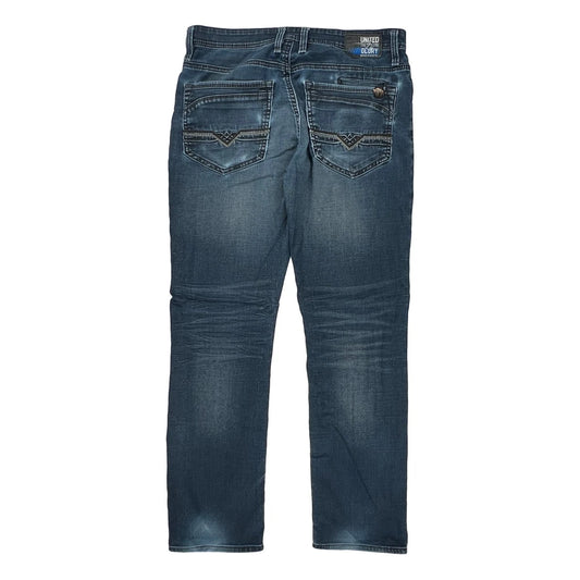 Vintage Faded Glory Slim Fit Jeans - 32W 30L Blue Denim