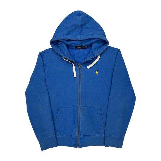 None Polo By Ralph Lauren Hoodie - Large Blue Cotton