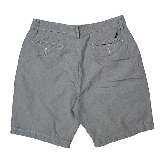 Vintage Nautica Chino Shorts - 33W 8L Grey Cotton