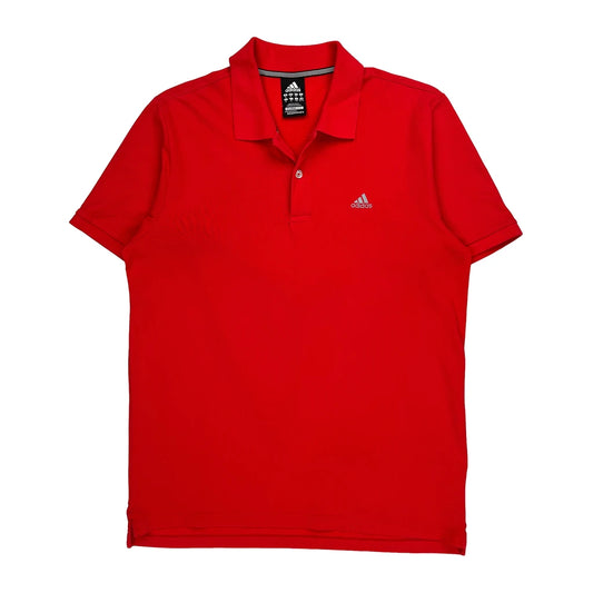 Adidas Polo Shirt - XL Red Polyester