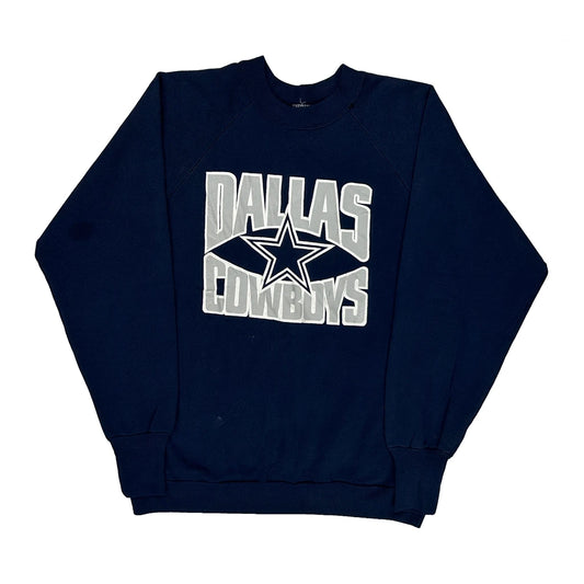 Dallas Cowboys Unbranded Football Sweatshirt - Small Navy Cotton