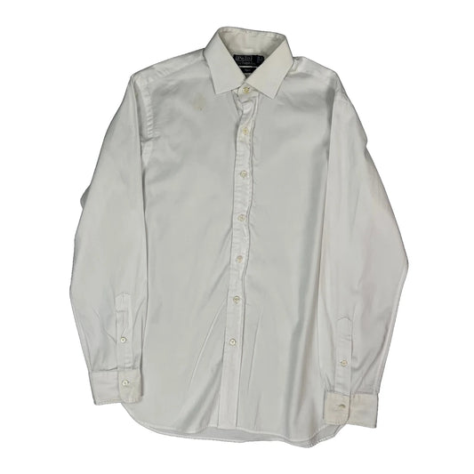 Polo By Ralph Lauren Shirt - Medium White Cotton