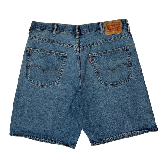 Vintage Levis Denim Shorts - 34W 10L Blue Cotton