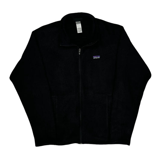 Patagonia Fleece Jacket - Medium Black Polyester