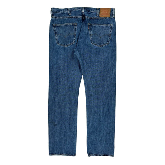 501 Levis Jeans - 36W 35L Blue Denim